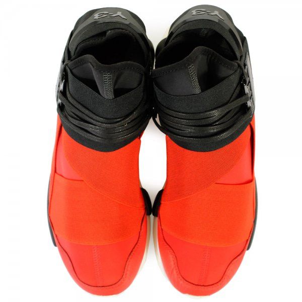 Кроссовки Y-3 Qasa High 'Red Black', красный — фото 2