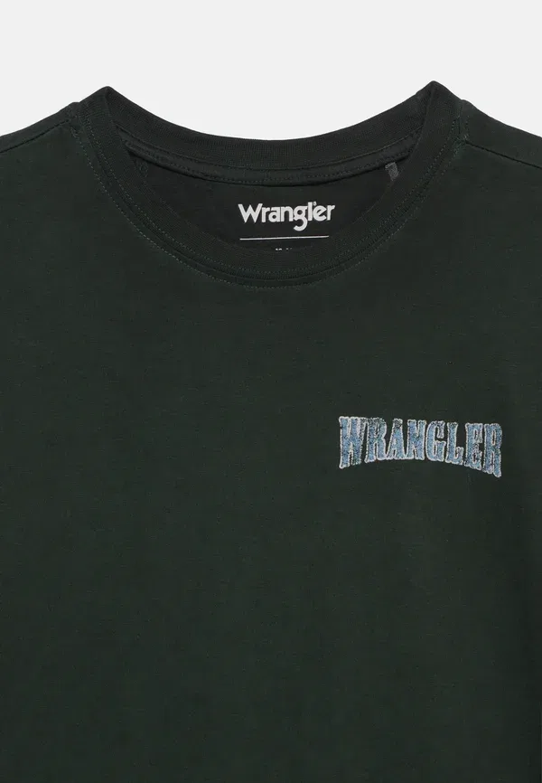 Футболка принтованная Wrangler, сосновая игла — фото 4