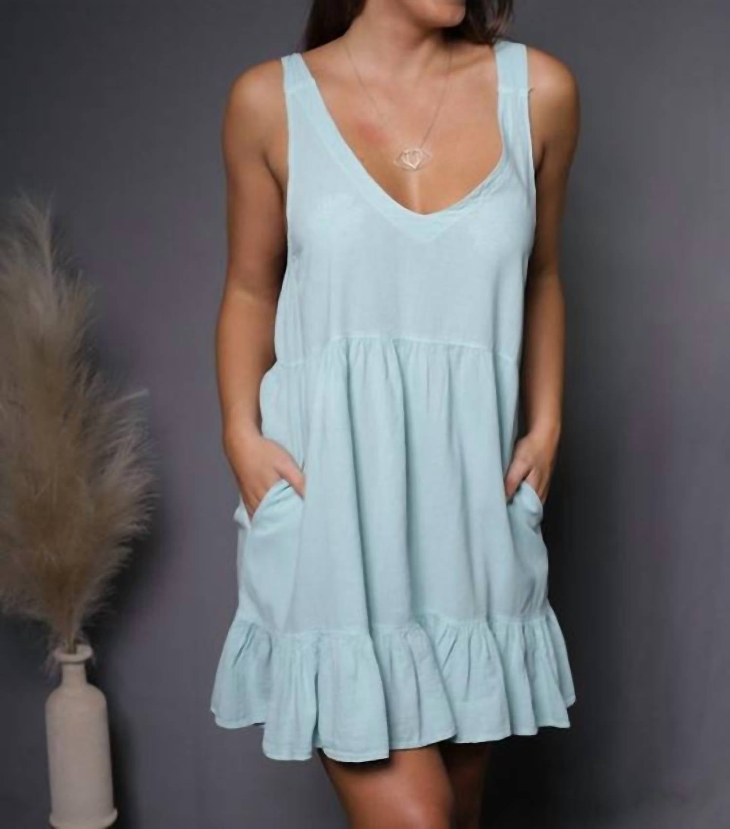 

Летнее платье в аква-стиле Heart of Pine, Aqua