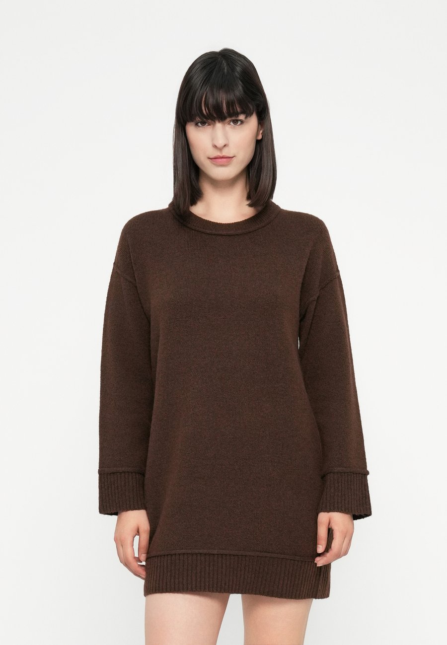 

Платье ONLY ONLHAZEL LIFE O NECK DRESS, Chocolate Martini/Dark Brown