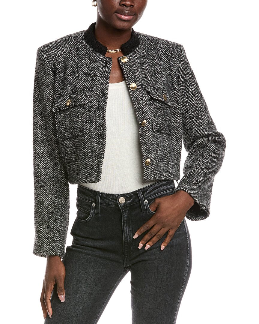 

Пальто ba&sh Talya, серый