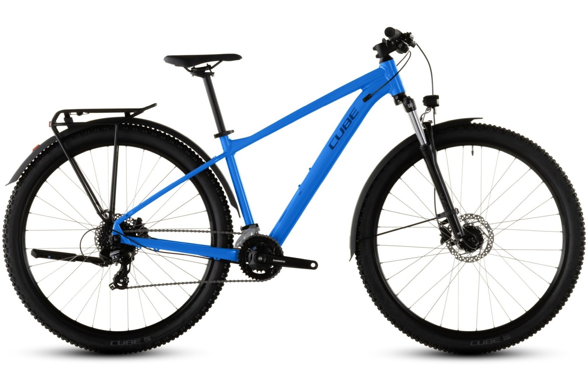 

Трекинговый велосипед Cube Aim one fe - 29 дюймов - diamant - 2026, blau | marlinblue´n´reflex