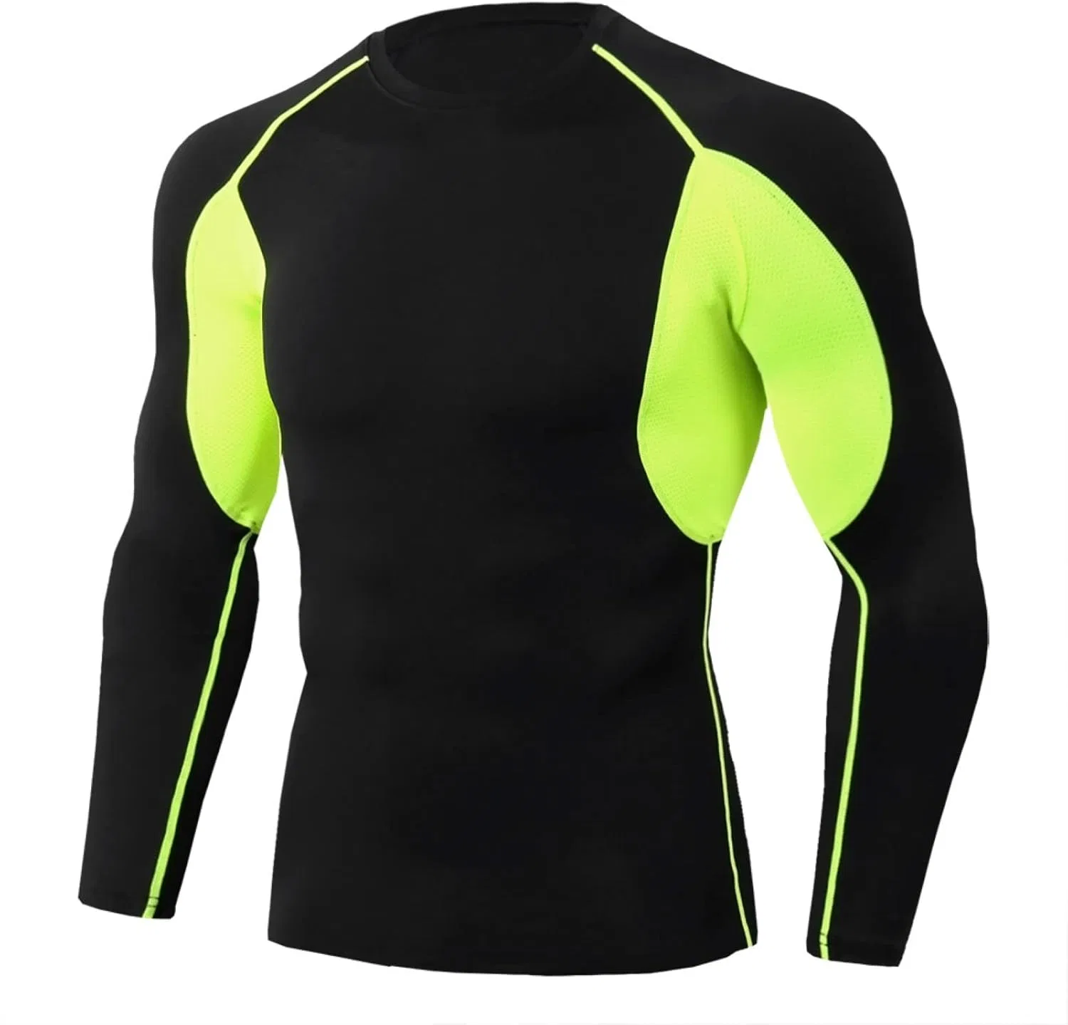 Компрессионная футболка с длинным рукавом, Men's Cool Dry, Green