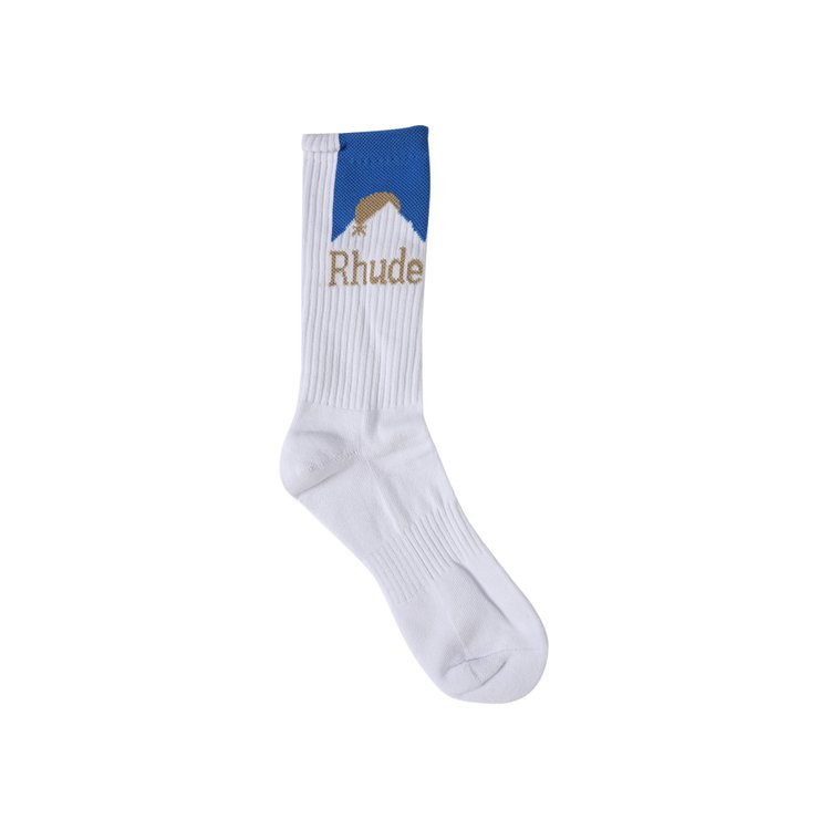 

Носки Rhude Moonlight Sock, цвет White/Blue/Yellow