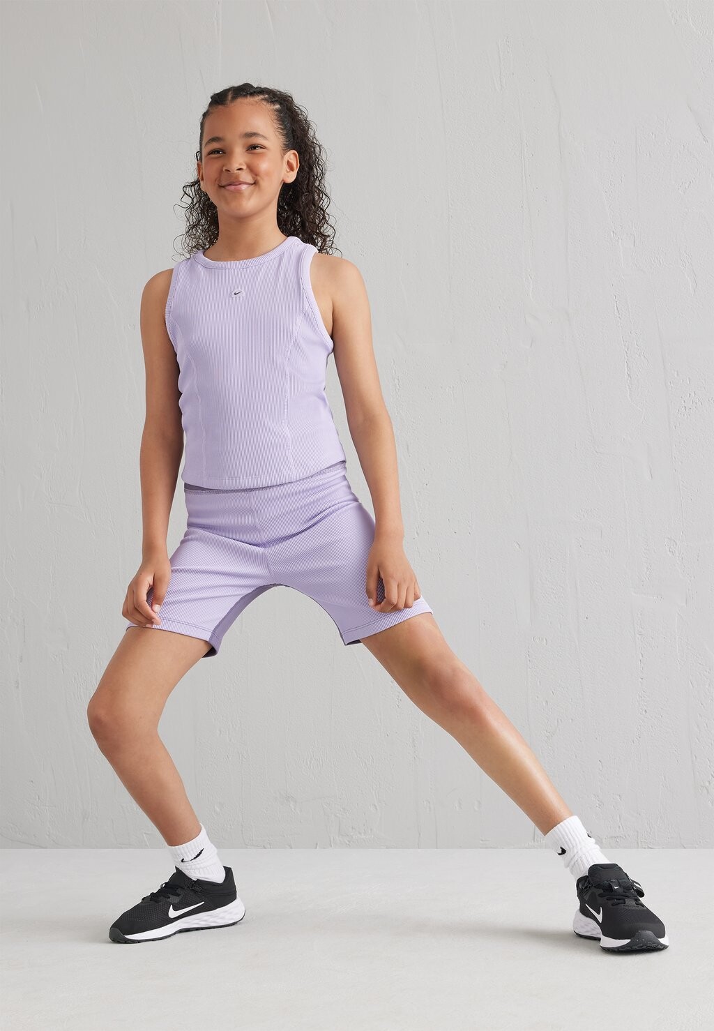 

Верх Nike, фиолетовый Df Tank Unisex