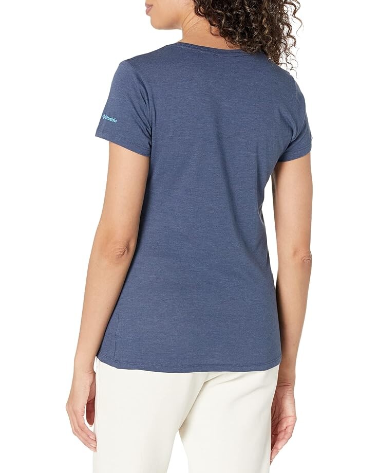 

Футболка Columbia Daisy Days Short Sleeve Graphic Tee, цвет Nocturnal Heather/Be Outdoors Graphic