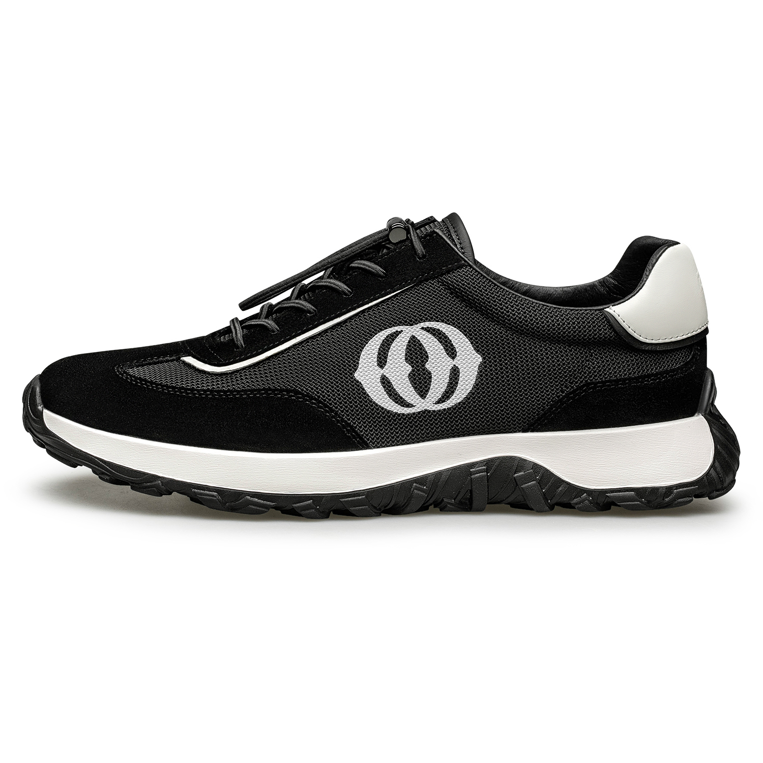 

ZRO Мужские повседневные низкие кроссовки с амортизацией, противоскользящей подошвой, дышащим верхом, защитным покрытием и поддержкой стопы черные, цвет Black