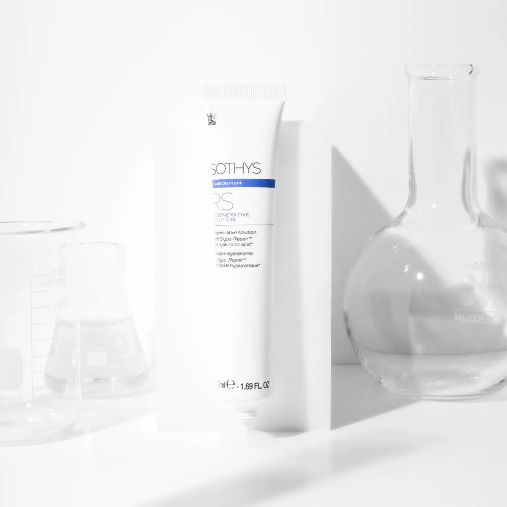 Регенерирующий раствор Sothys Cosmeceutique RS с глико-репарацией и гиалуроновой кислотой, 50 мл. — фото 2