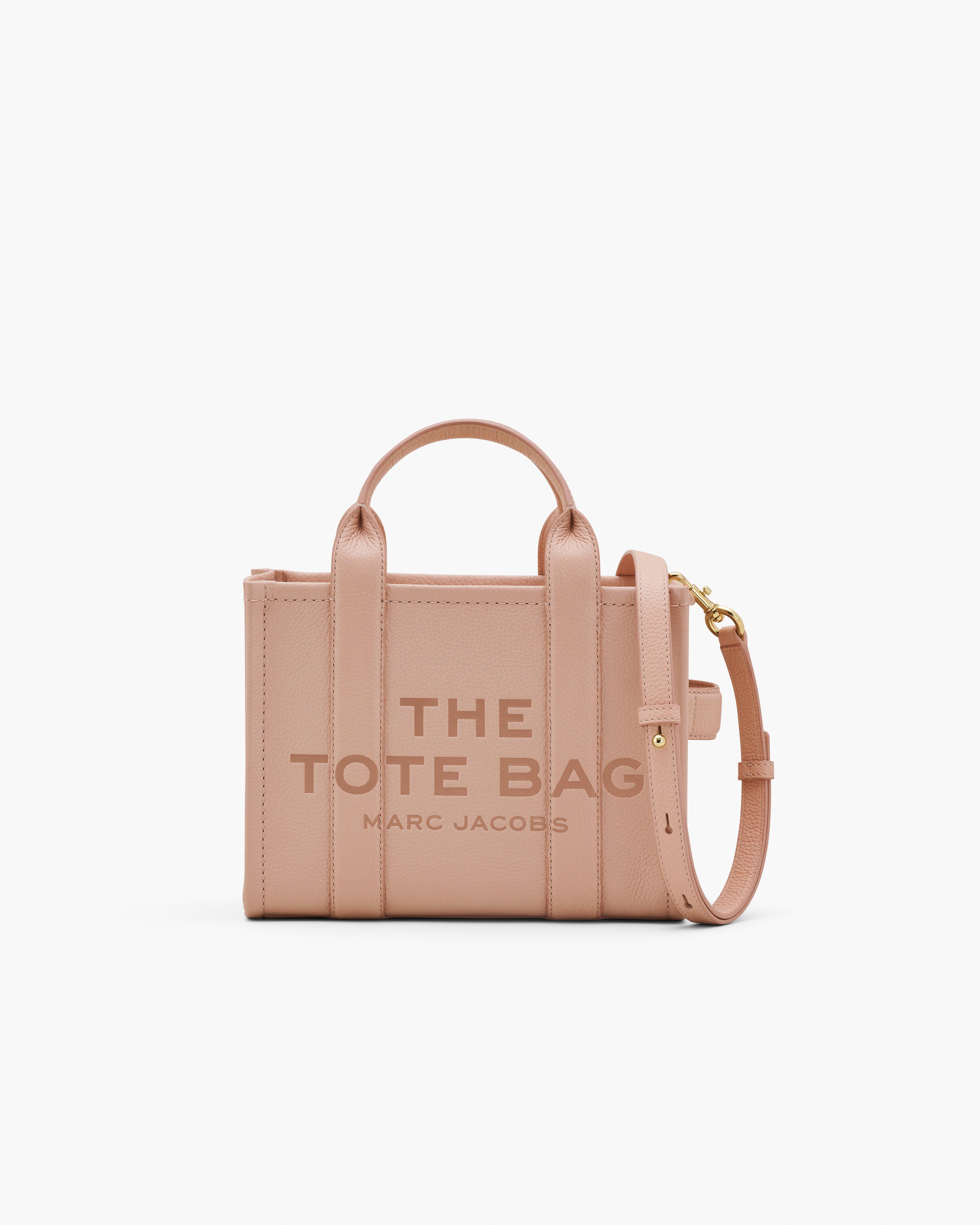 

Маленькая кожаная сумка-тоут Marc Jacobs, розовый