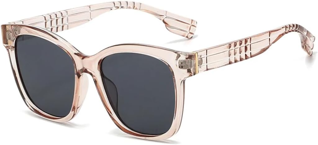 

Солнцезащитные очки с защитой от УФ-излучения UV400 | Панк, большая оправа | Линзы конфетных цветов | Для женщин и мужчин | Для занятий спортом на открытом воздухе и вождения LXLHWN, Champagne Black