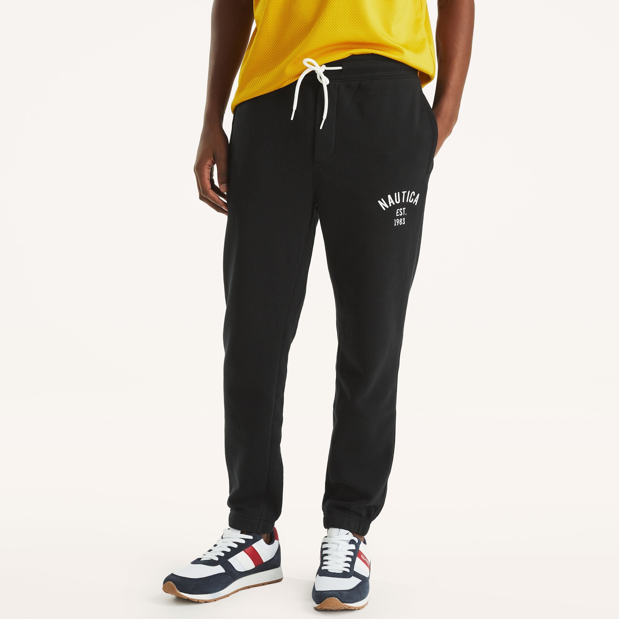 

Мужские флисовые джоггеры Nautica, цвет true black