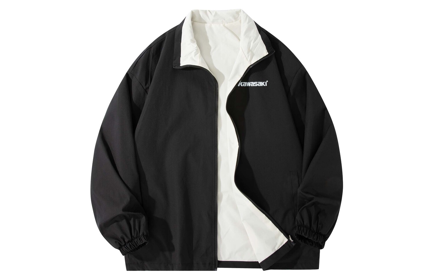 

Куртка унисекс Kawasaki, цвет Black with red