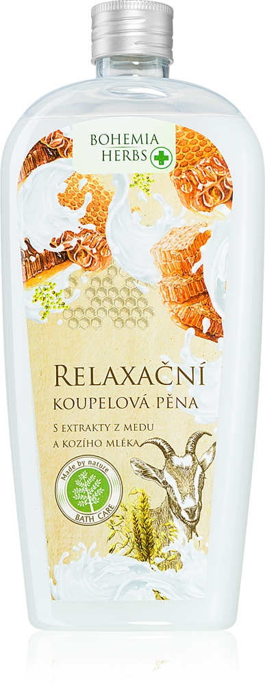 

Пена для ванны с травами Богемии, медом и козьим молоком Bohemia Gifts & Cosmetics, 500 мл