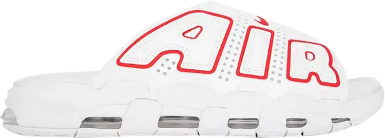 

Кроссовки Wmns Air More Uptempo Slide 'White University Red', белый