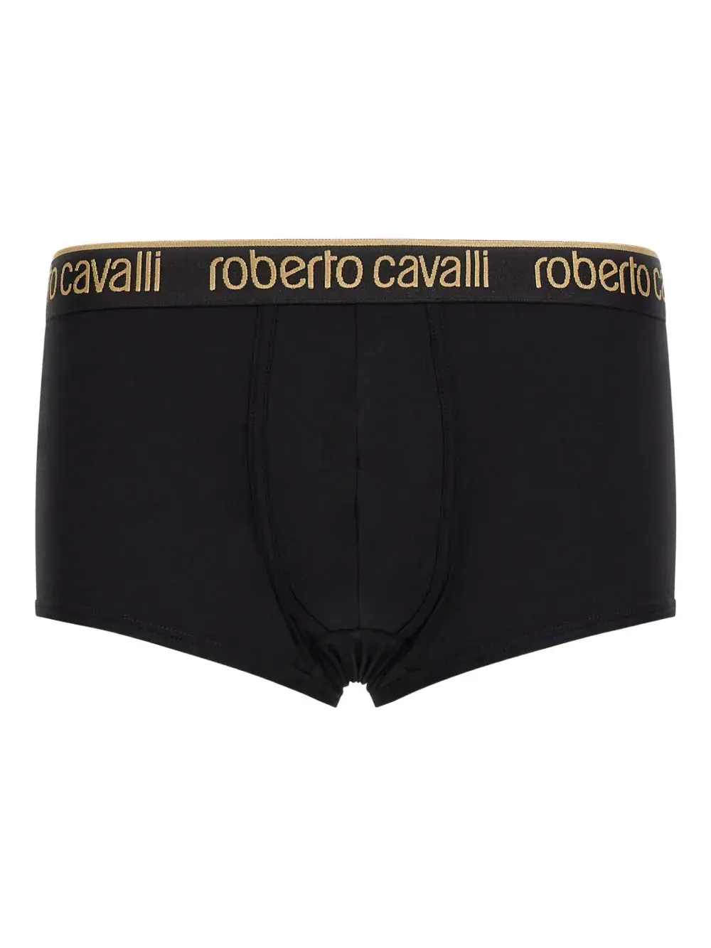 

Боксеры с фирменным поясом Roberto Cavalli, черный
