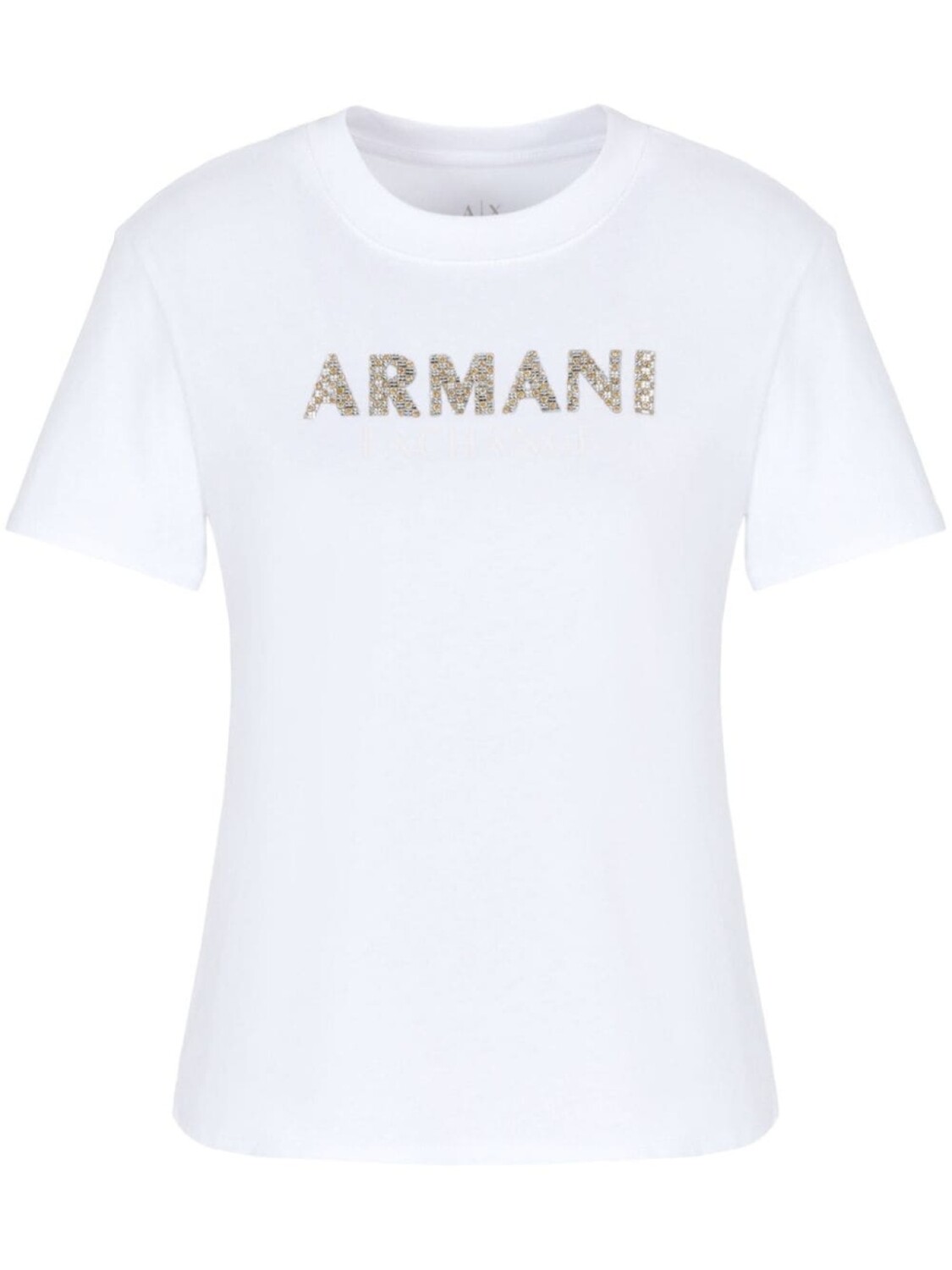 

Armani Exchange футболка с логотипом, белый