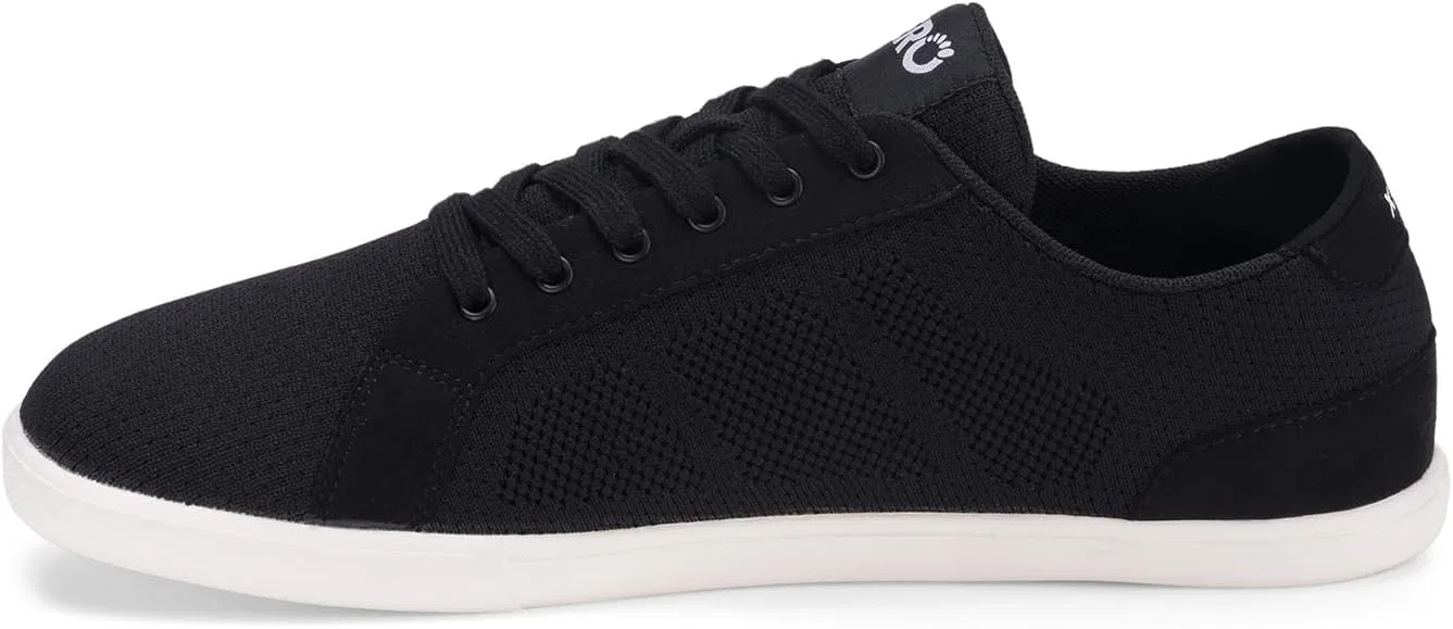 Мужские повседневные кроссовки Xero Shoes Dillon из парусины - легкая, дышащая обувь для мужчин, Black