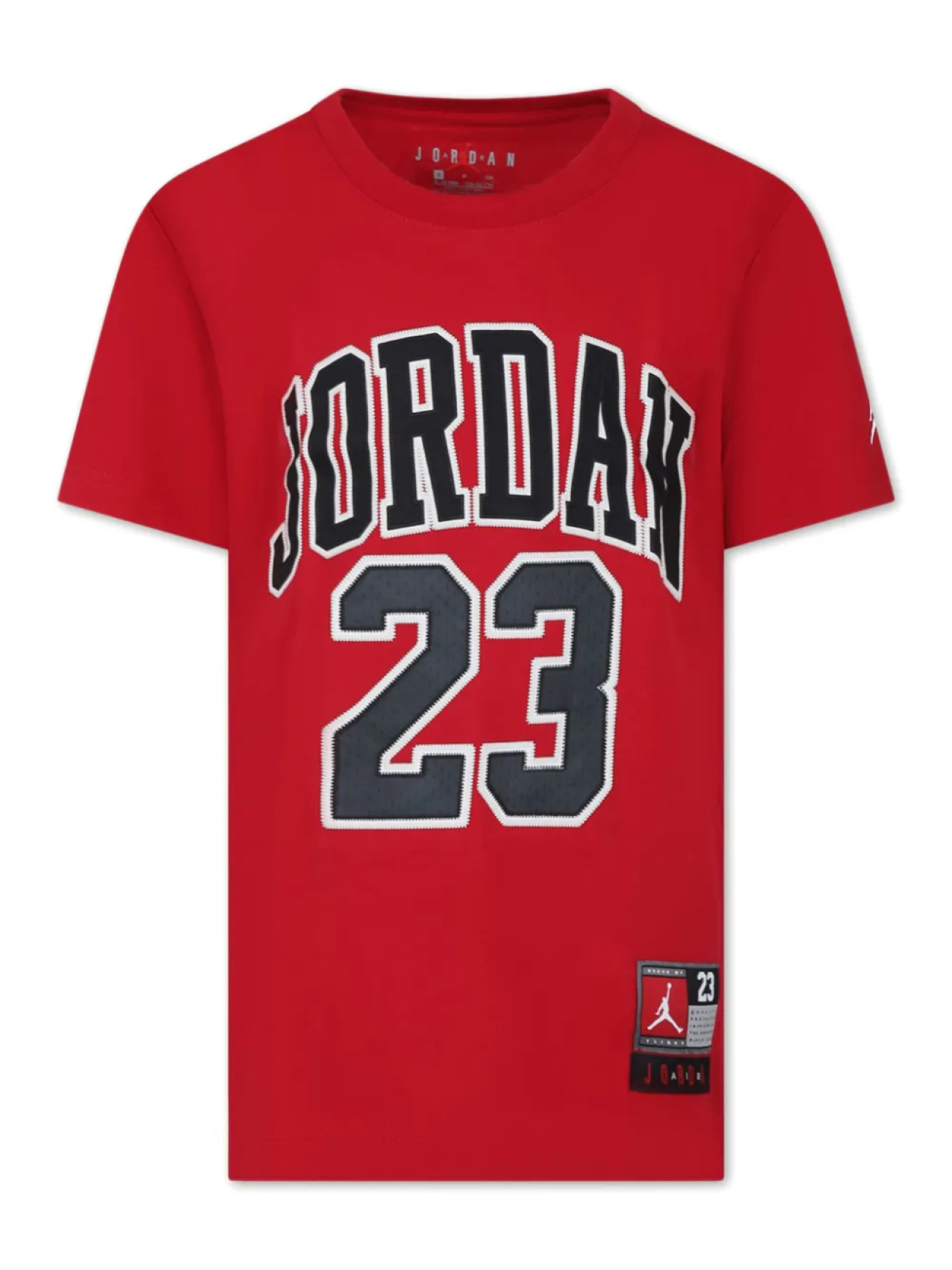 

Jordan Kids футболка с логотипом, красный