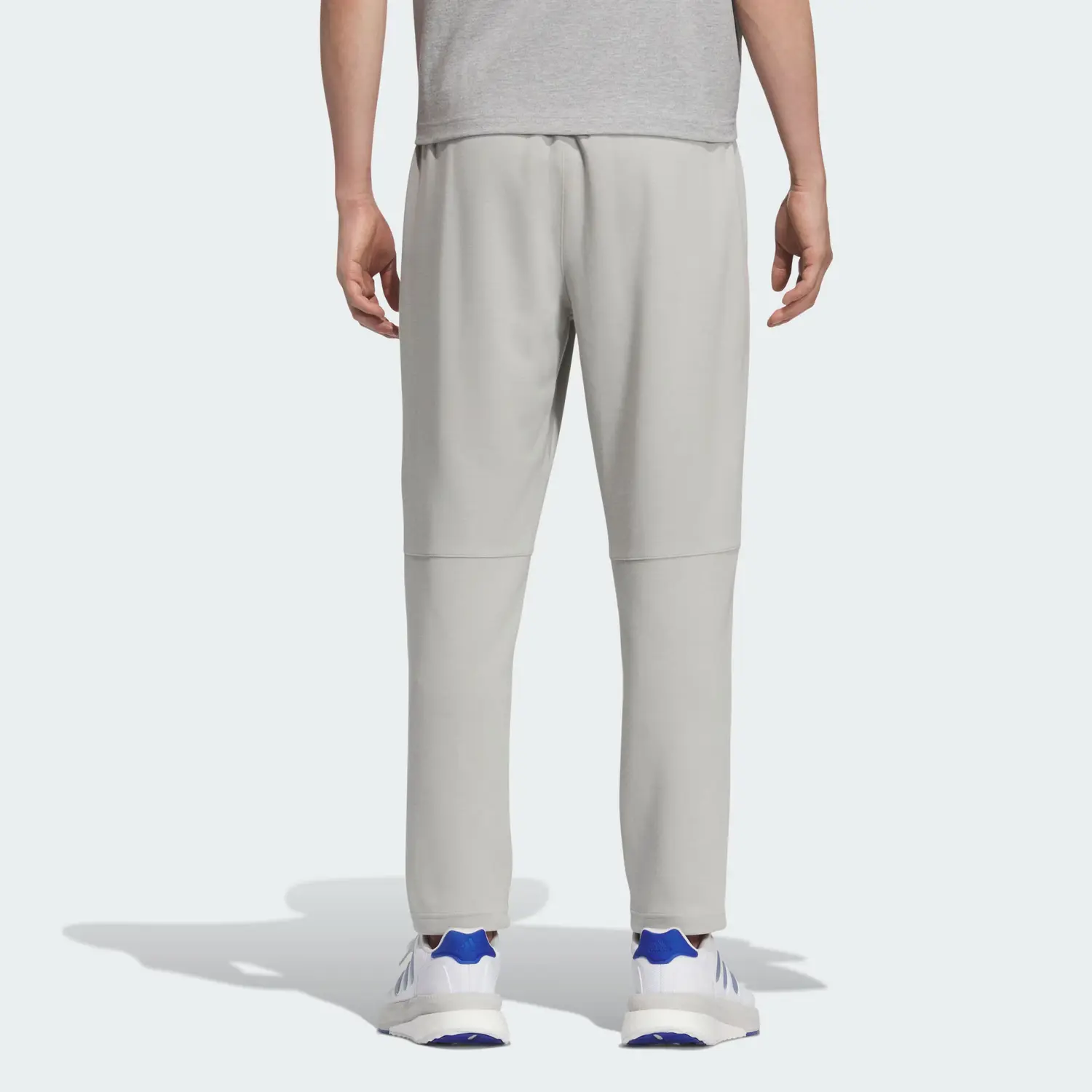 Облегченные джоггеры casual штаны men's Adidas, серый/черный — фото 4
