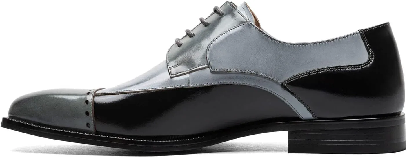 Туфли Stacy Adams Mens Plaza Cap Toe Oxford, черный — фото 3