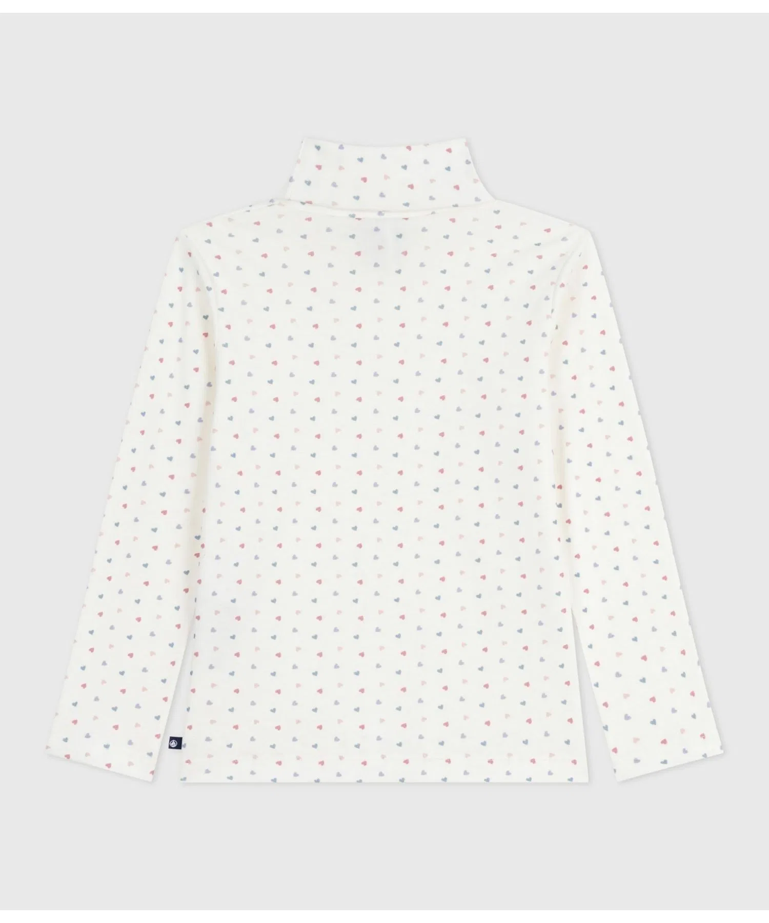 Детская футболка PETIT BATEAU с длинным рукавом и воротником — фото 2