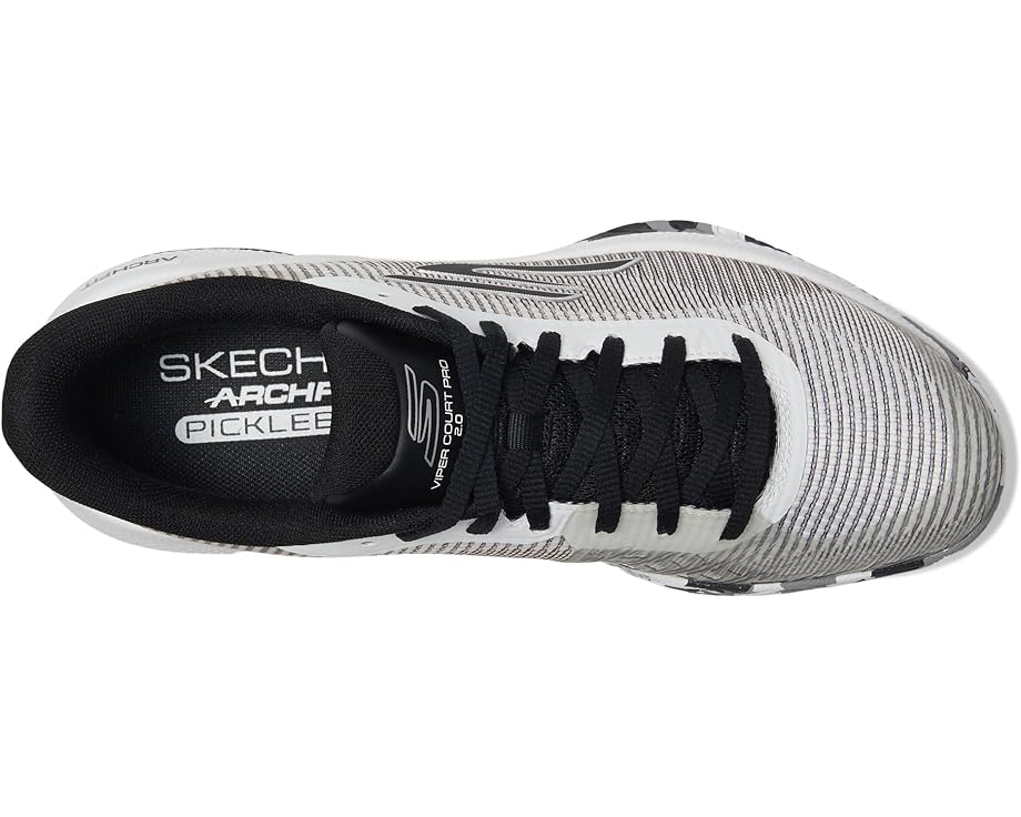 Кроссовки SKECHERS Pickleball Viper Court Pro 2.0 Sneaker, белый/черный — фото 2