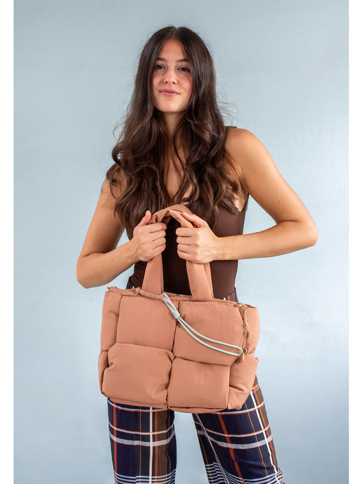 

Fritzi aus Preußen Сумка-шоппер "Limited Puffed" цвета "верблюжий" - (Ш)41 x (В)27 x (Г)17 см