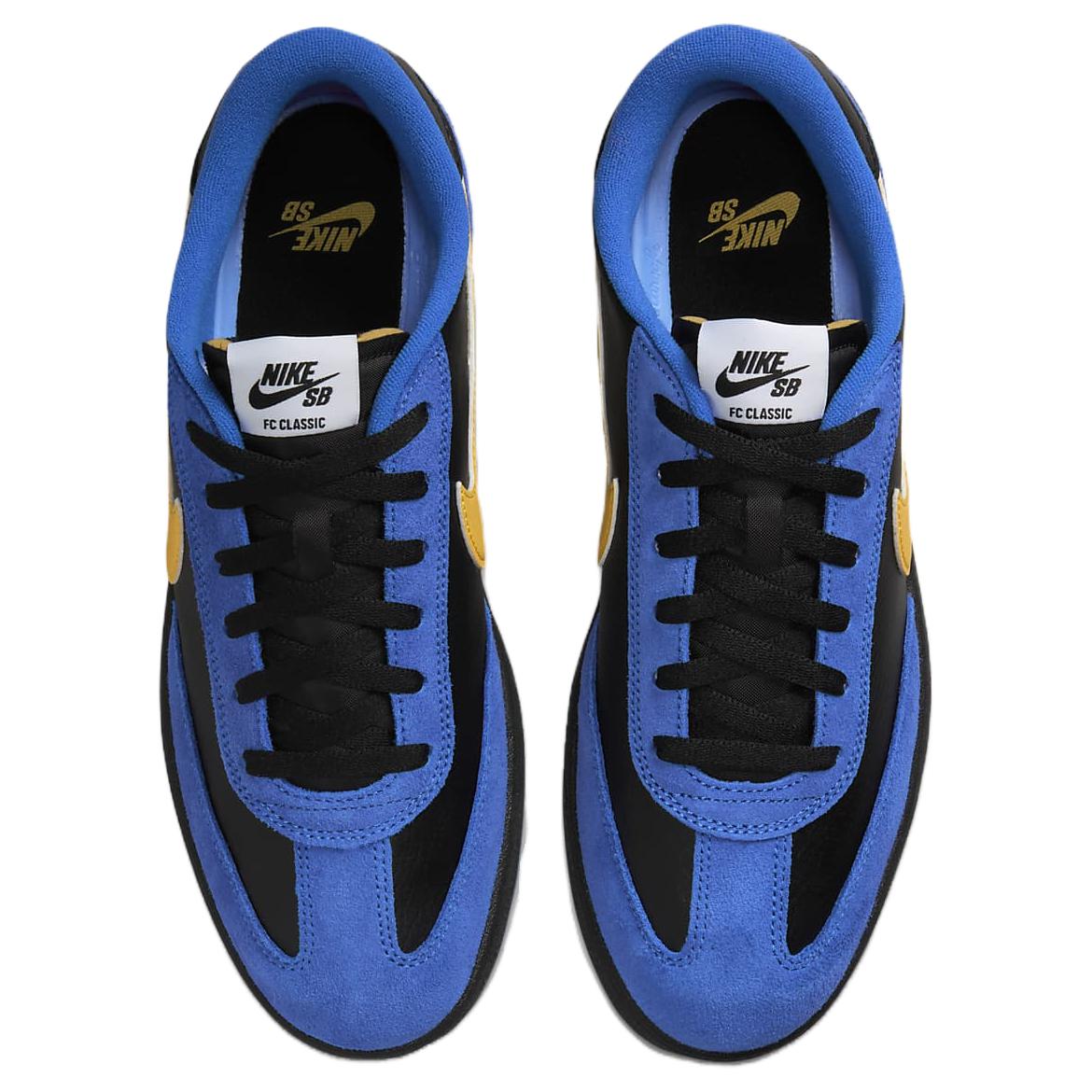 Футболка Sb Fc Classic Inter Milan Nike, Королевский синий/Черный/Белый/Горчично-желтый — фото 3