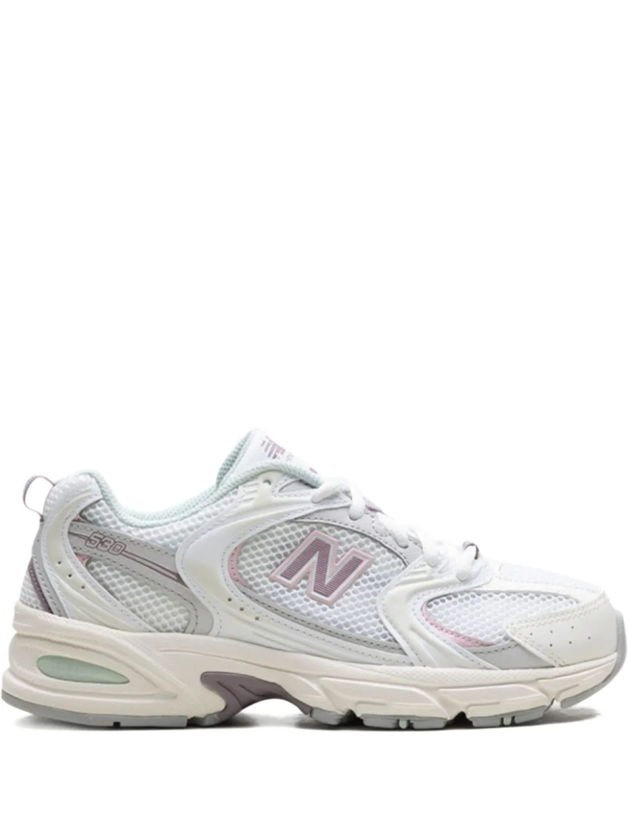 Кроссовки 530 "Sea Salt/Ice Wine" New Balance, белый