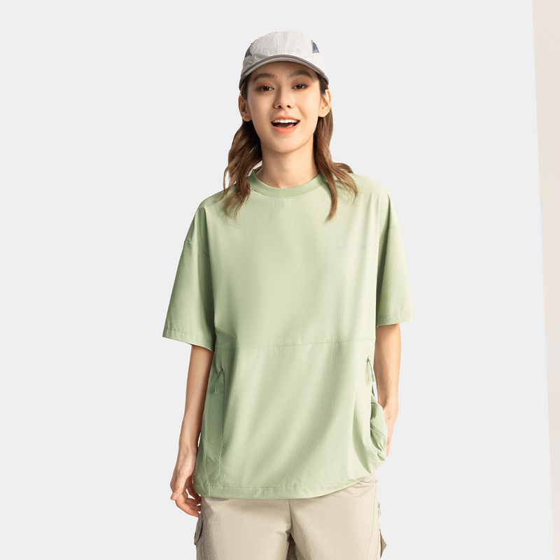 

LINING Футболка Women's Sage Green, Зеленый, LINING Футболка Women's Sage Green