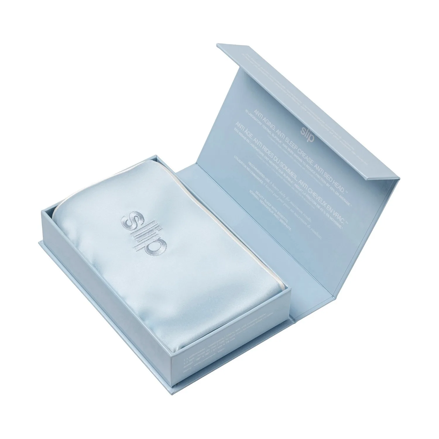 Крем для лица Slip — Наволочка из чистого шелка. , pure silk queen pillowcase - seabreeze — фото 3