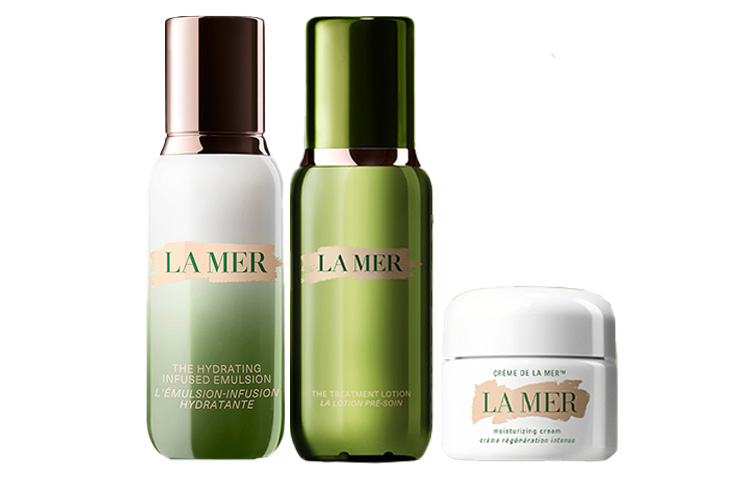 

HAILANZHIMI набор для восстановления кожи с водяным лосьоном, успокаивающий, подтягивающий, увлажняющий, три предмета LA MER