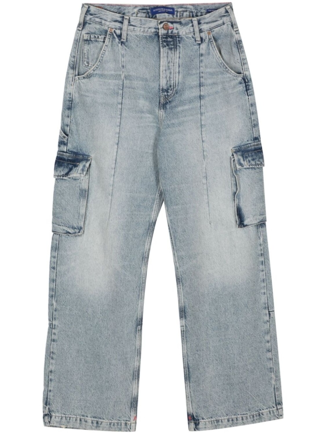 

Джинсы прямого кроя Scotch & Soda, синий