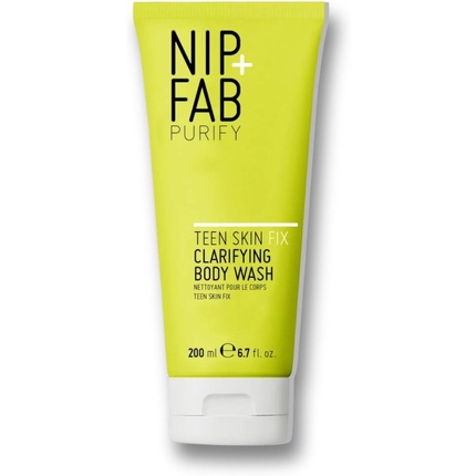 

Очищающий гель для душа Teen Skin Fix с салициловой кислотой и экстрактом васаби Nip+Fab