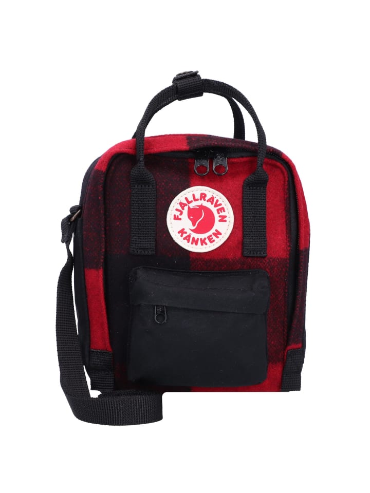 

FJÄLLRÄVEN Сумка Kanken через плечо, 17 см, красно-черная