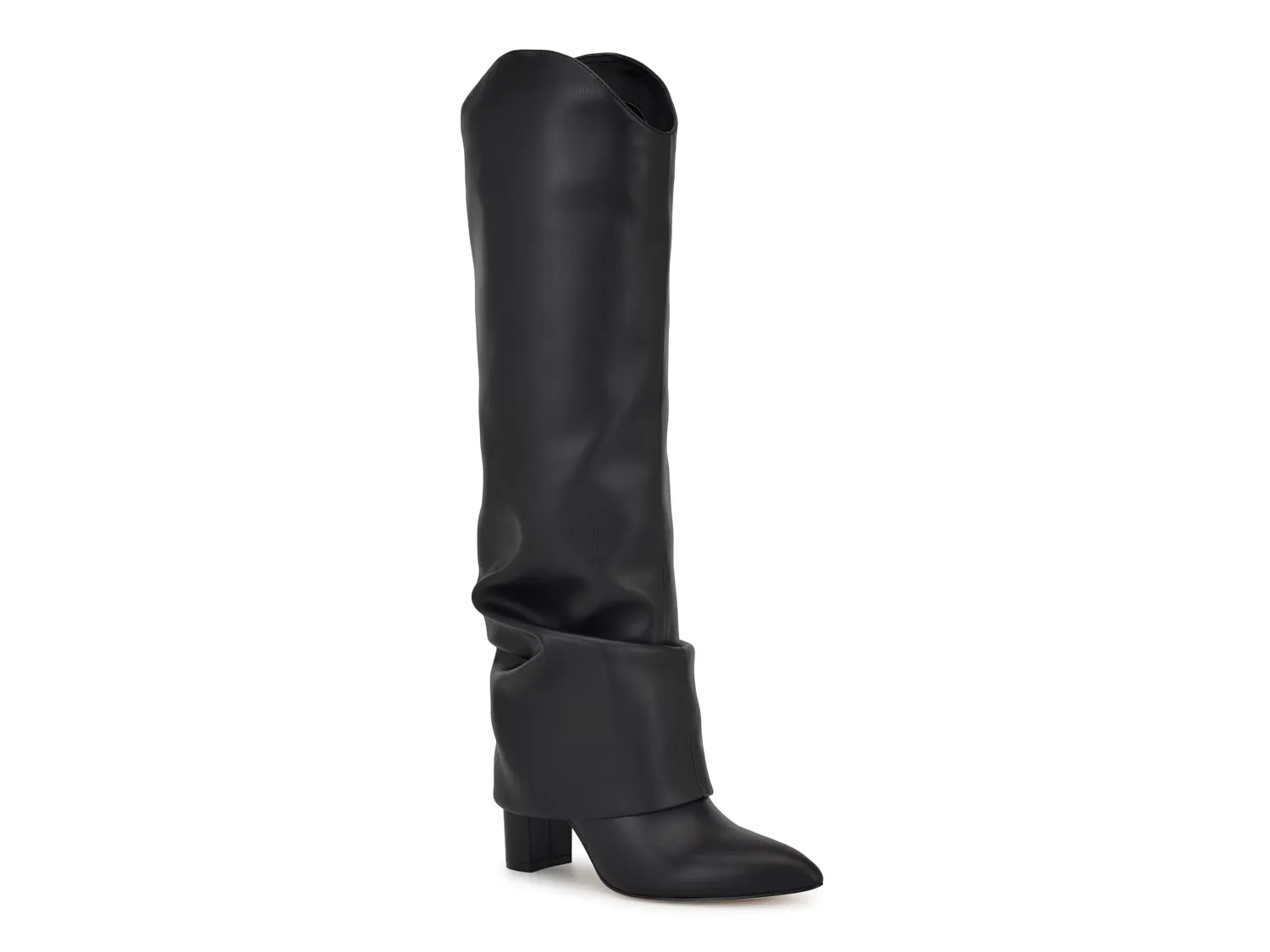 

Сапоги Lindey Foldover Boot Nine West, черный