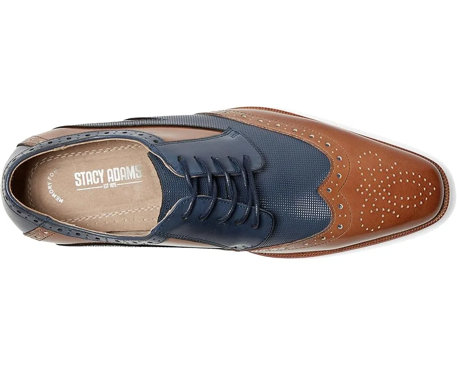 Оксфорды Stacy Adams Ivingale Wing Tip Lace-Up, Tan Multi — фото 2
