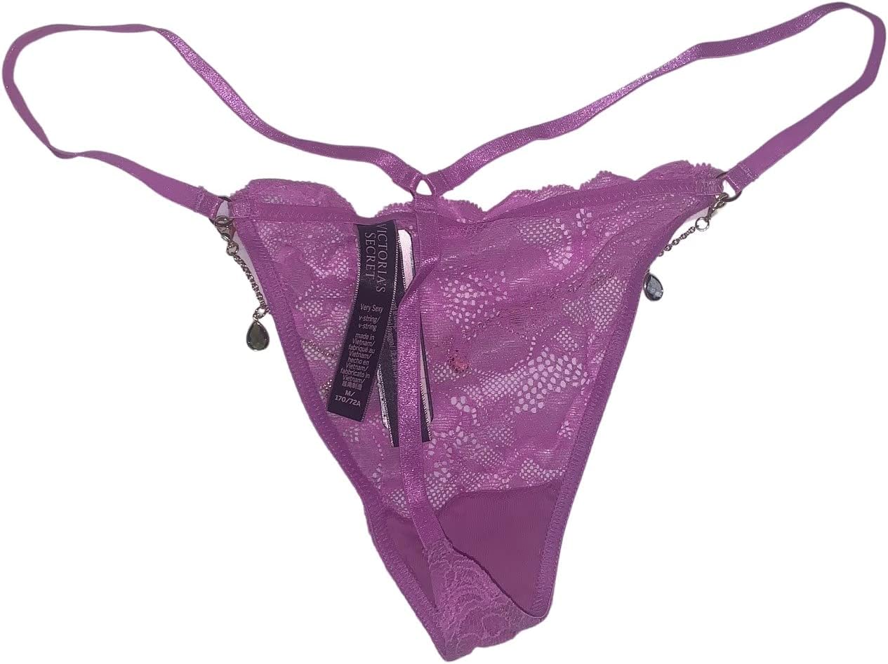 Victoria's Secret женские трусики V String, Berry Gelato — фото 3