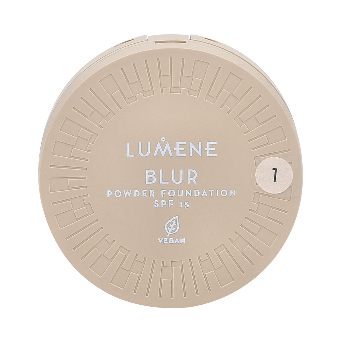 

Lumene, Стойкая прессованная пудра Blur Longwear, SPF 15, 1, 10 г