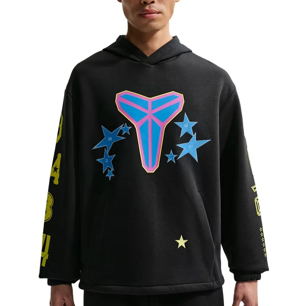 Nike Dri Fit худи мужское Black/Sonic Yellow/Light Photo Blue