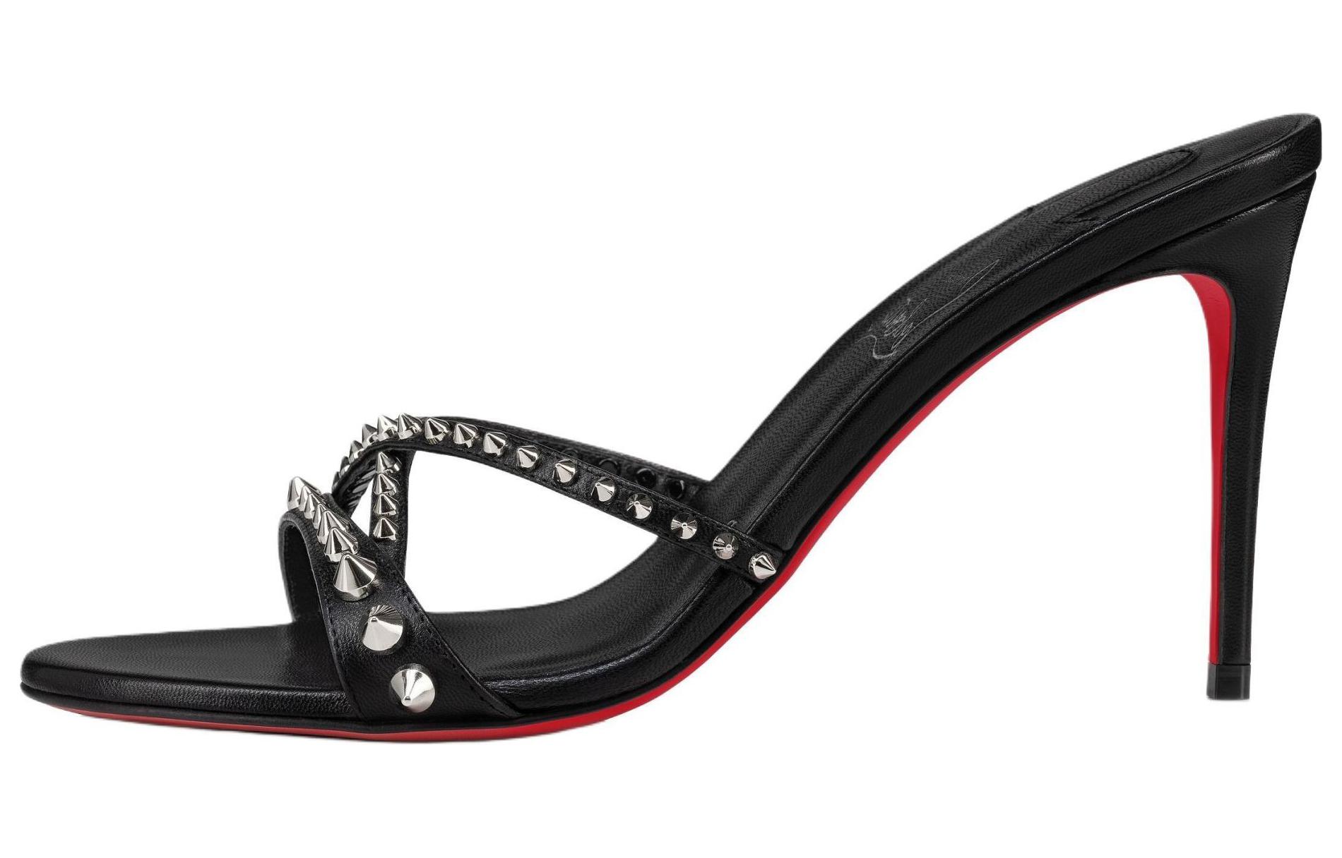 Женские сандалии с шипами Tatoosh Christian Louboutin, Black