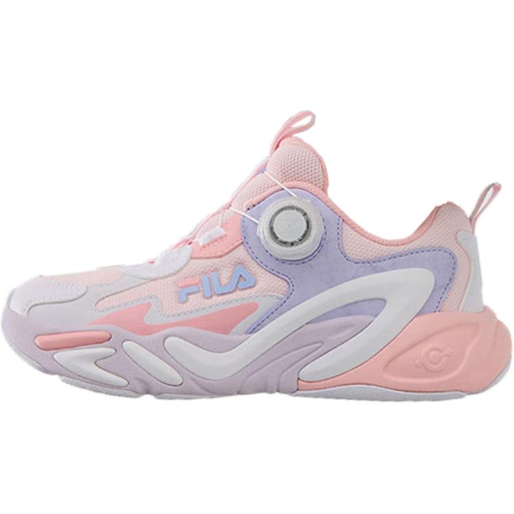 

FILA KIDS Кроссовки BOA Slip Anti-Shock Absorbers с низким верхом для детей, светло-розовые, для подростков