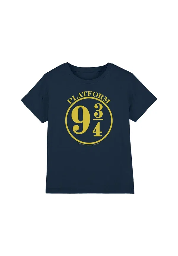 Футболка Cotton Soul Harry Potter 9 3 4 Print, темно-синяя