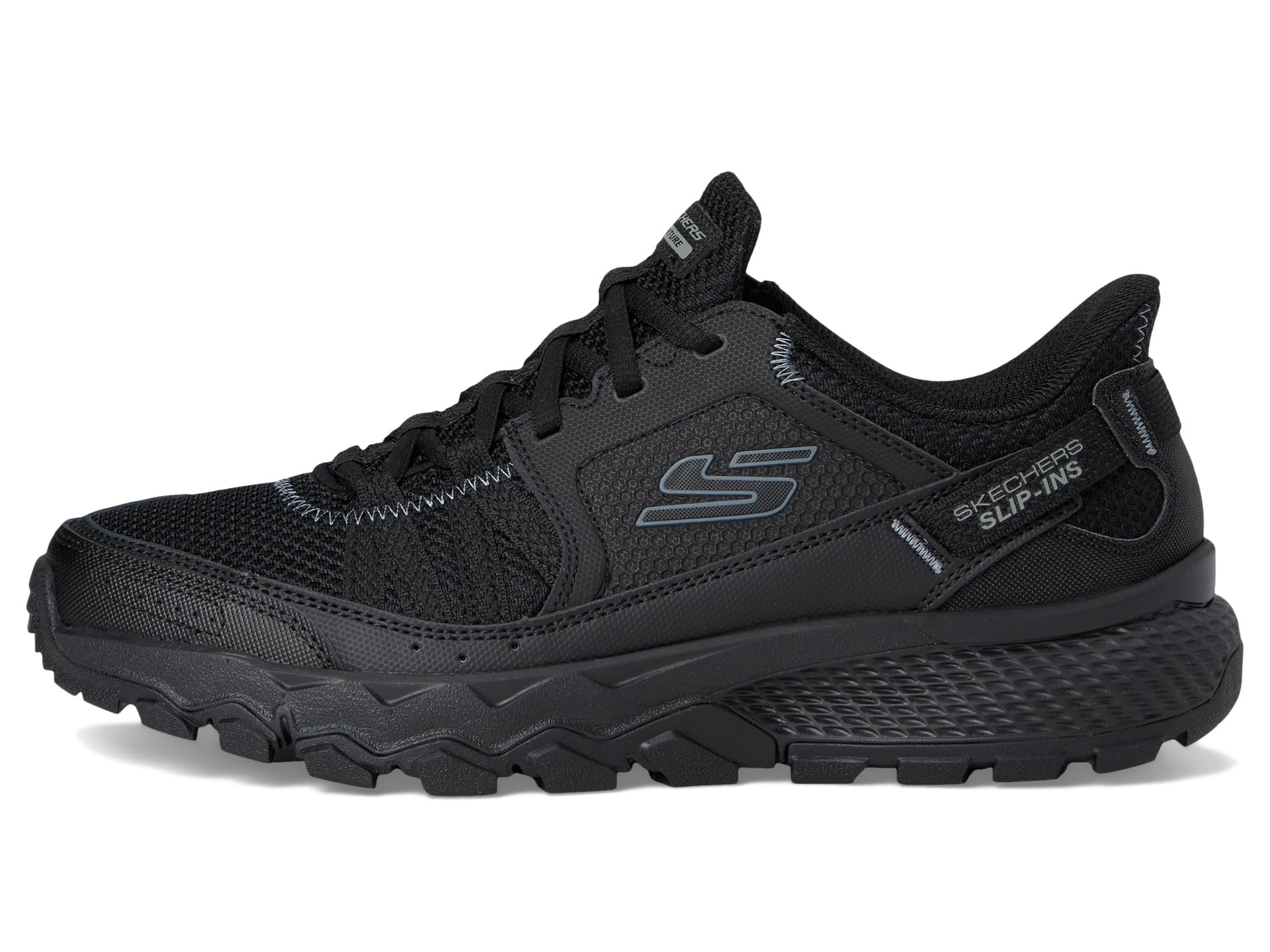 Кроссовки SKECHERS Dynamite At Escapar Hands Free Slip-In, черный — фото 4