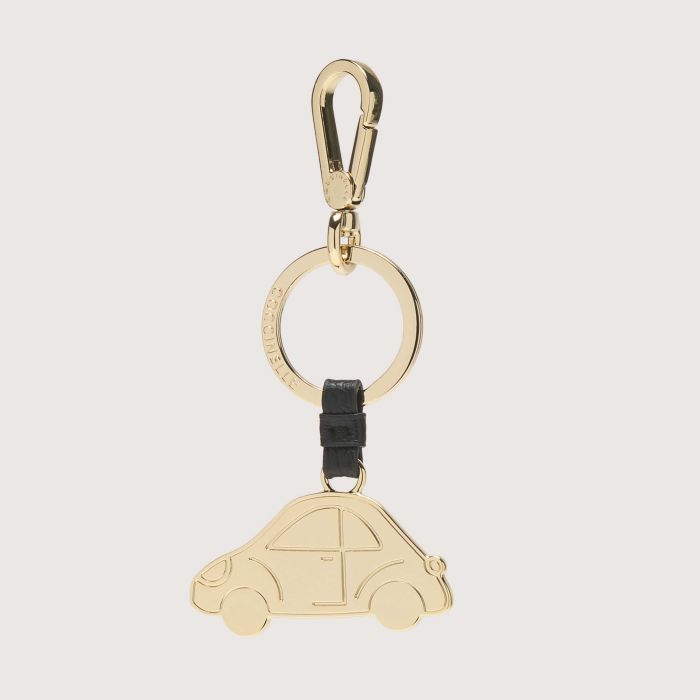 

Брелок Coccinelle Basic Metal Light gold, цвет Noir