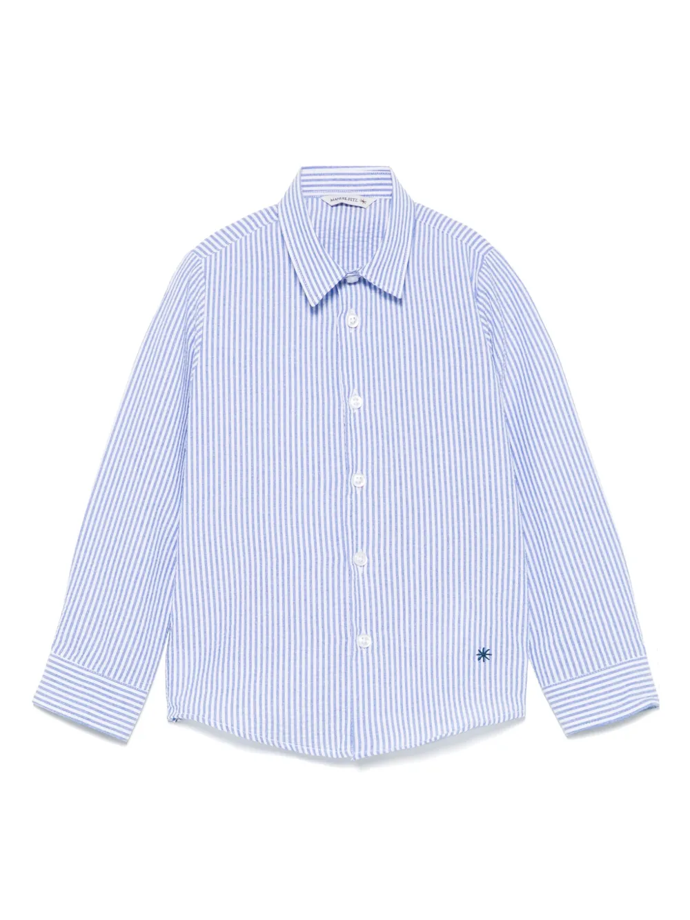 

Рубашка из сирсакера Manuel Ritz, синий