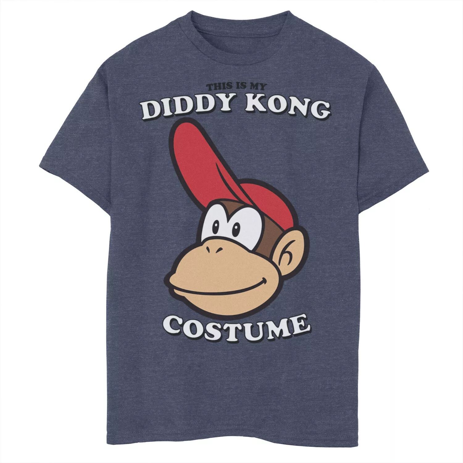 

Футболка с рисунком «This Is My Diddy Kong» для мальчиков 8–20 лет, Nintendo Super Mario Licensed Character