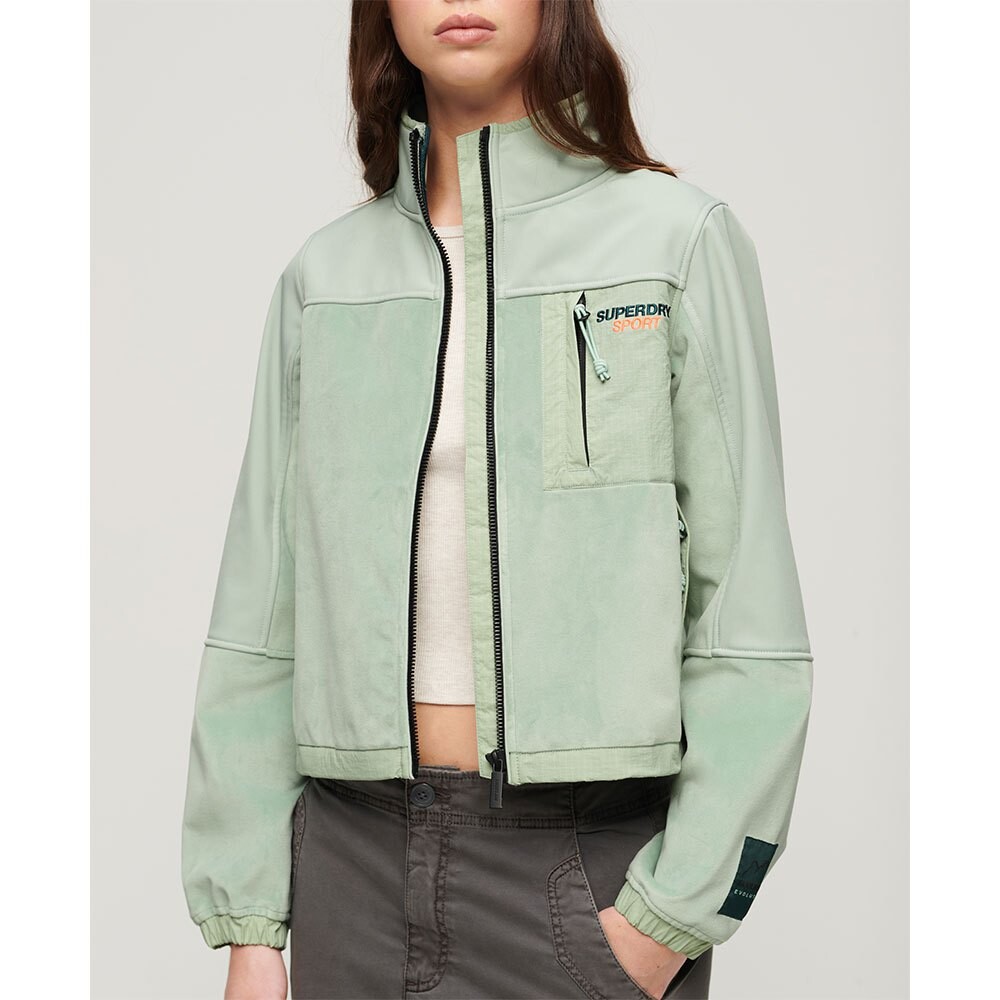 

Куртка Superdry Hybrid Trekker, зеленый