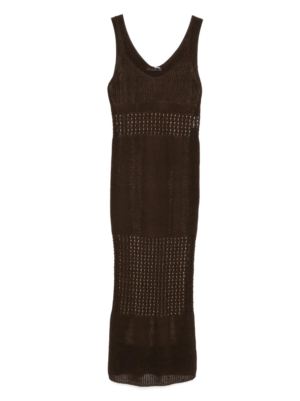 

Платье макси Valois MAX MARA, коричневый
