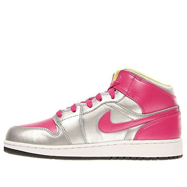 

Кроссовки 1 средние Air Jordan, розовый